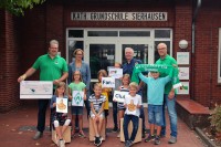 GreenHorns spenden an Förderverein der Grundschule Sierhausen